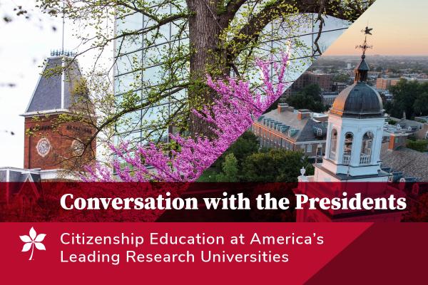 CEHV cosponsored event Chase Center "Conversation with the Presidents